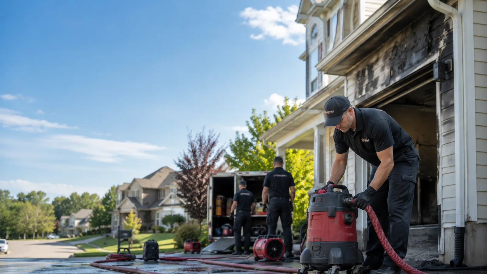 Fire And Smoke Damage Restoration in Mcloud, OK near me